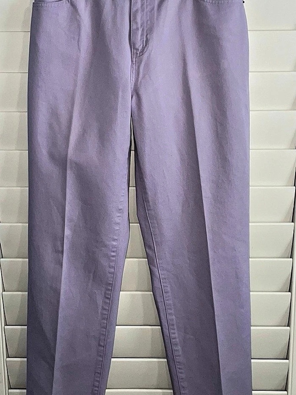 Lauren Jeans Co. Straight-Leg Pants Purple Size 4 Like New